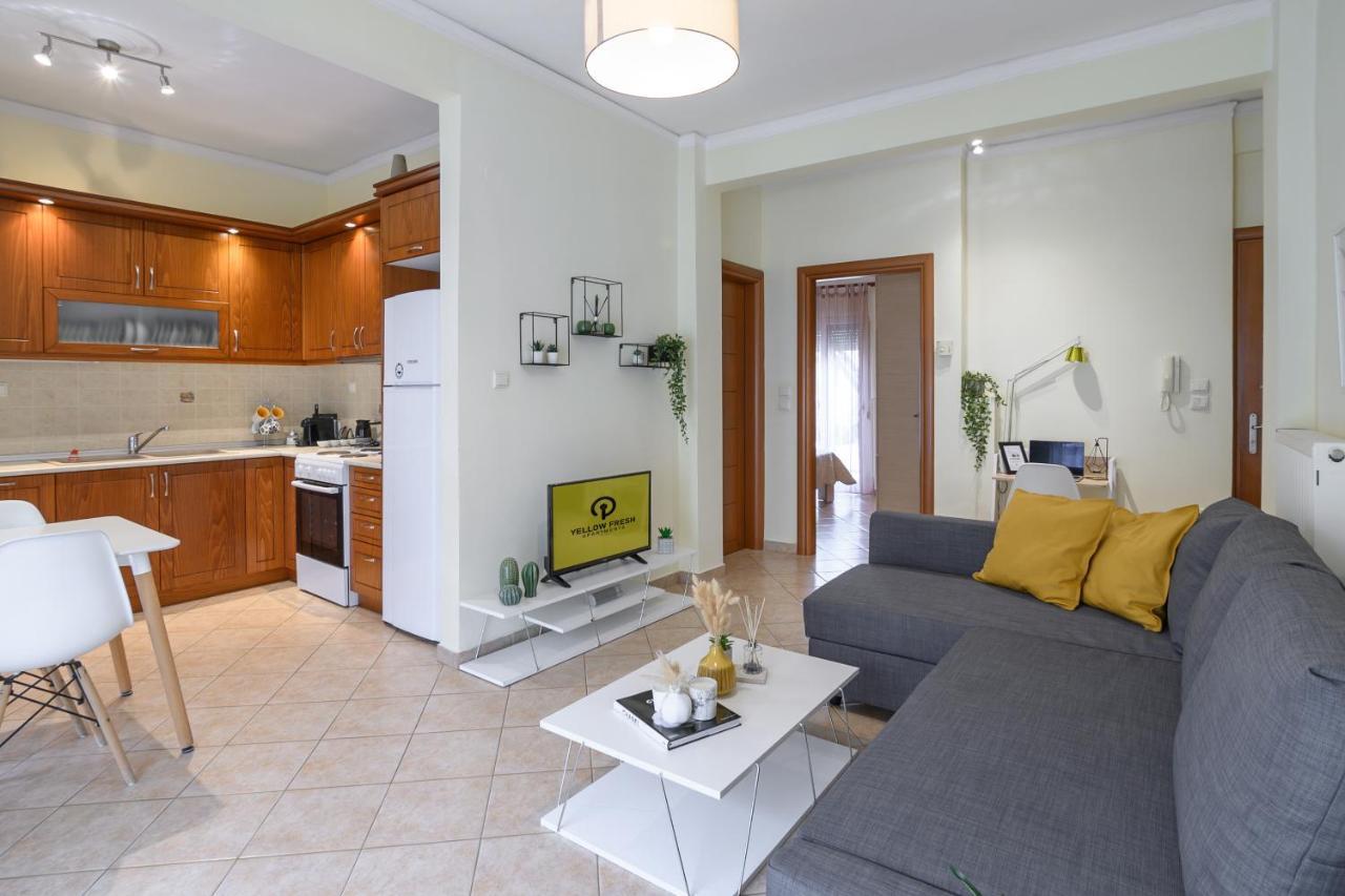 Yellow Fresh Apartment-City Center Александроуполис Экстерьер фото